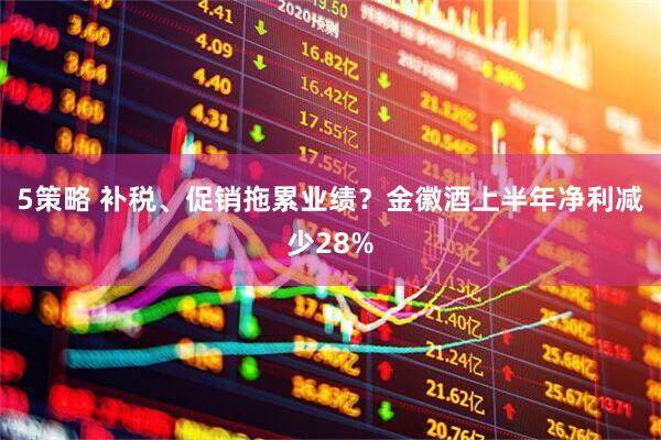 5策略 补税、促销拖累业绩？金徽酒上半年净利减少28%